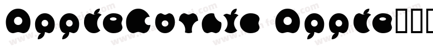 AppleGothic Apple哥特式字体转换